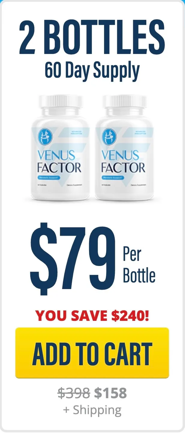 Venus Factor 2 bottles - 60 day supply
